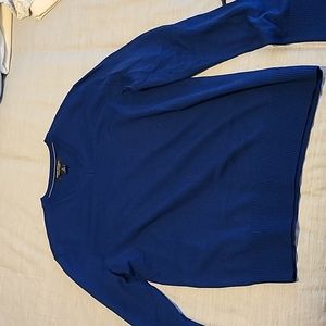 Dark blue Banana Republic merino wool sweater
